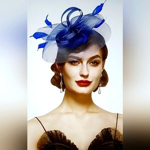 🔴NWT! Dark Blue Kentucky Derby Hat